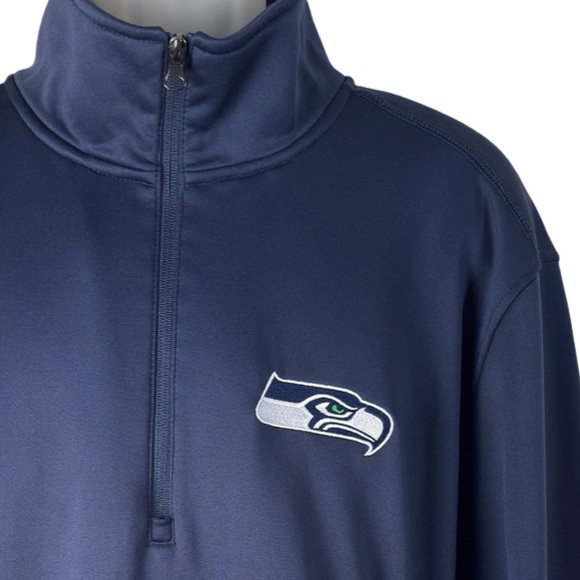 Seattle Seahawks NFL Men's G-III 1/4 Zip Pullover Sweatshirt XXL - Picture 4 of 10